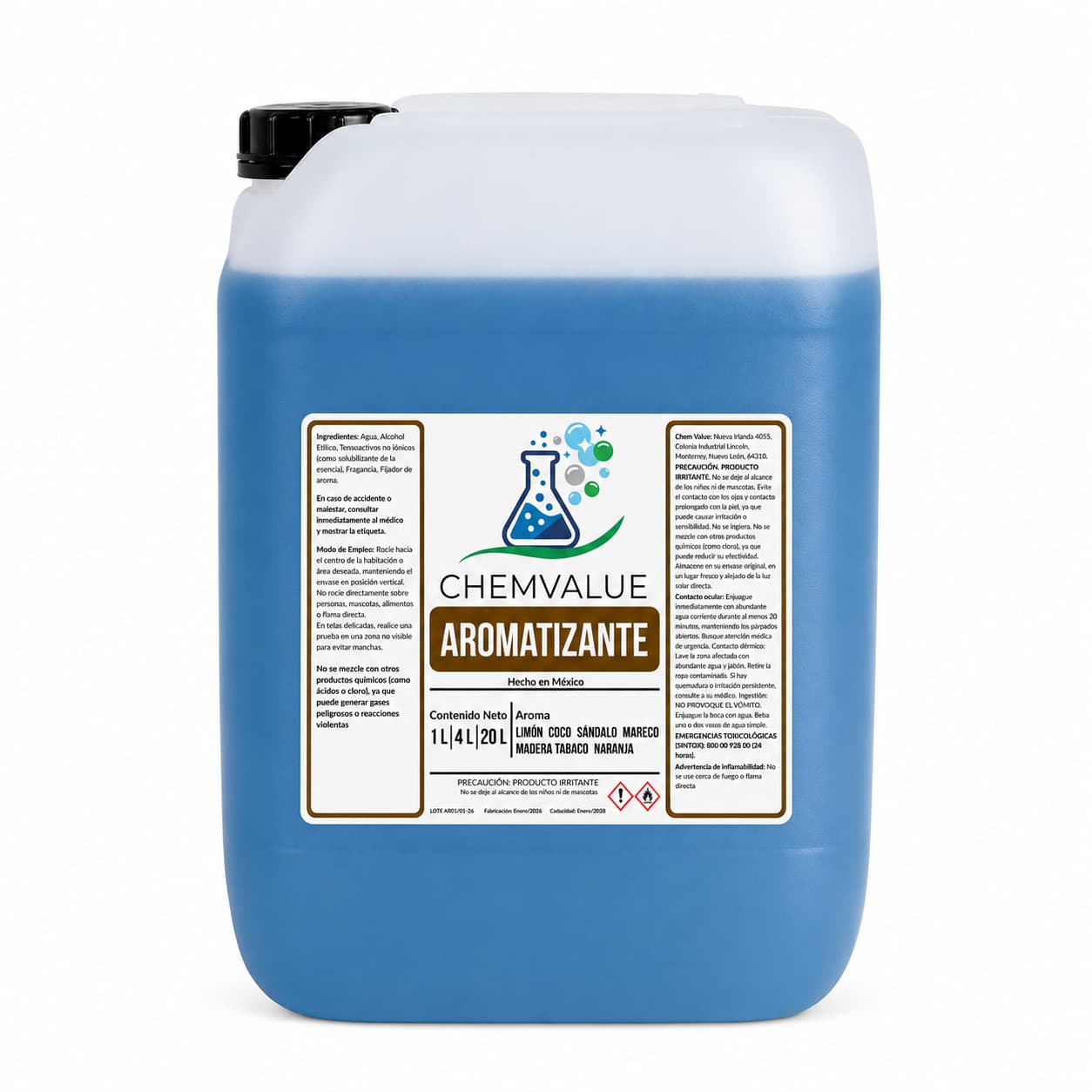 AROMATIZANTE CHEMVALUE 20LTS