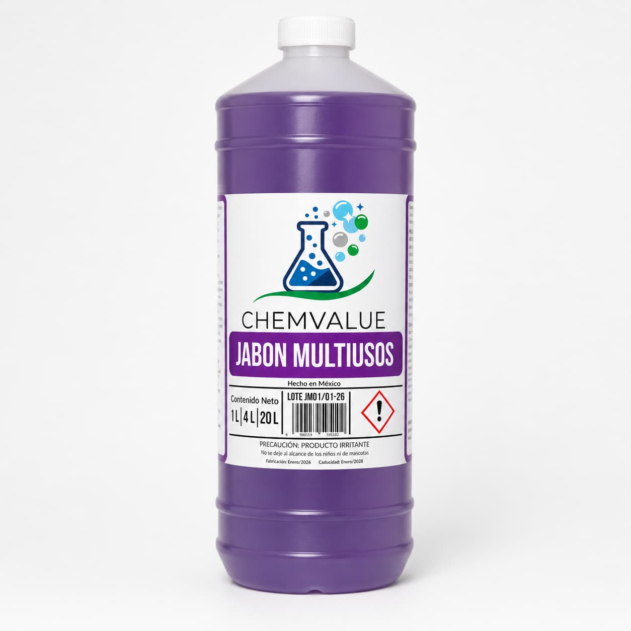 JABON MULTIUSOS CHEMVALUE 1 LITRO